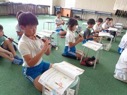 3年生音楽の授業
