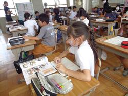 5年生道徳の授業