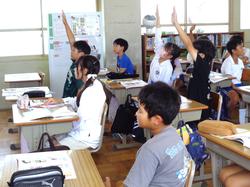 5年生道徳の授業