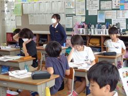 5年生道徳の授業