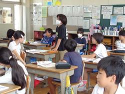 5年生道徳の授業