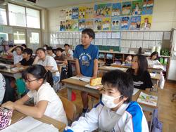 6年生道徳の授業
