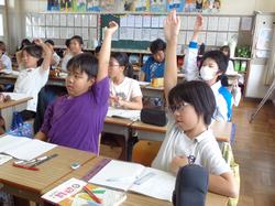 6年生道徳の授業