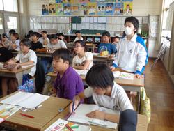 6年生道徳の授業