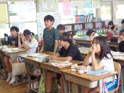 6年生道徳の授業