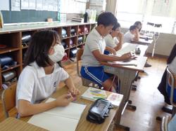 6年生道徳の授業
