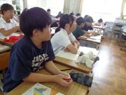 6年生道徳の授業