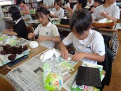 6年生図工の授業
