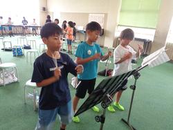 4年生音楽の授業