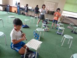 4年生音楽の授業