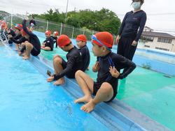 1年生水泳指導