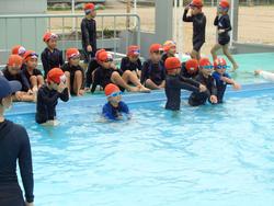 1年生水泳指導
