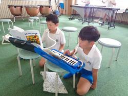 4年生音楽の授業