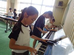 4年生音楽の授業