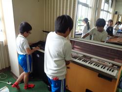4年生音楽の授業