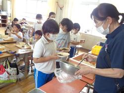 3年生給食の時間