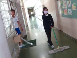 1学期末大掃除