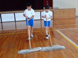 1学期末大掃除