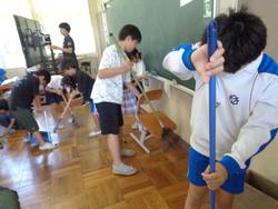 1学期末大掃除