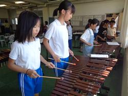 6年生音楽会の楽器オーデション