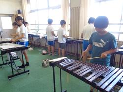 6年生音楽会の楽器オーデション