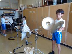 6年生音楽会の楽器オーデション