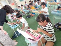 2年生音楽の授業