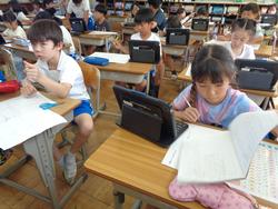 3年生国語の授業