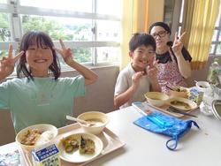 2年生夏野菜カレー作り（コミスクミニ活動）