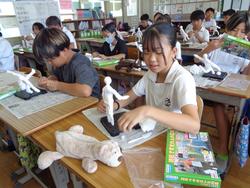 6年生図工の授業