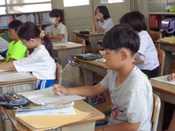 5年生社会の授業