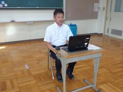 始業式の様子