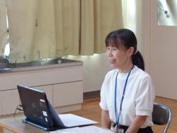 始業式の様子