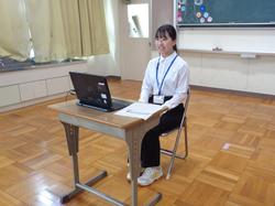 始業式の様子