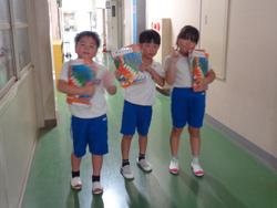 始業式後の学級活動