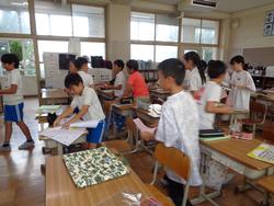 始業式後の学級活動