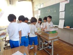 始業式後の学級活動