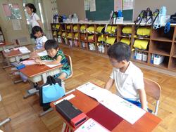 1年生国語の授業