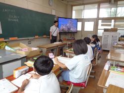 4年生社会の授業