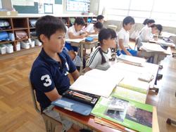4年生社会の授業