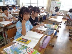 4年生社会の授業
