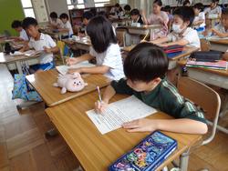 3年生国語の授業