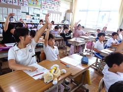3年生国語の授業