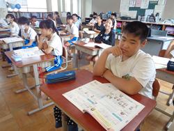 5年生保健の授業