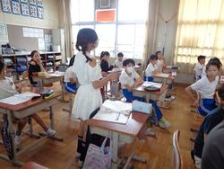 5年生保健の授業