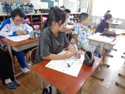 5年生保健の授業