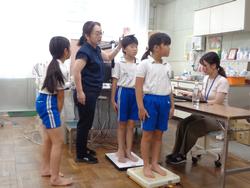 2年生発育測定
