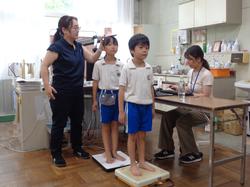 2年生発育測定