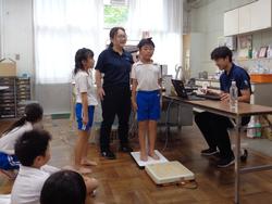 2年生発育測定