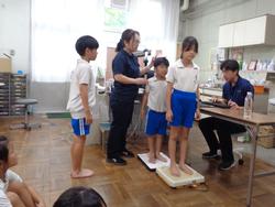 2年生発育測定